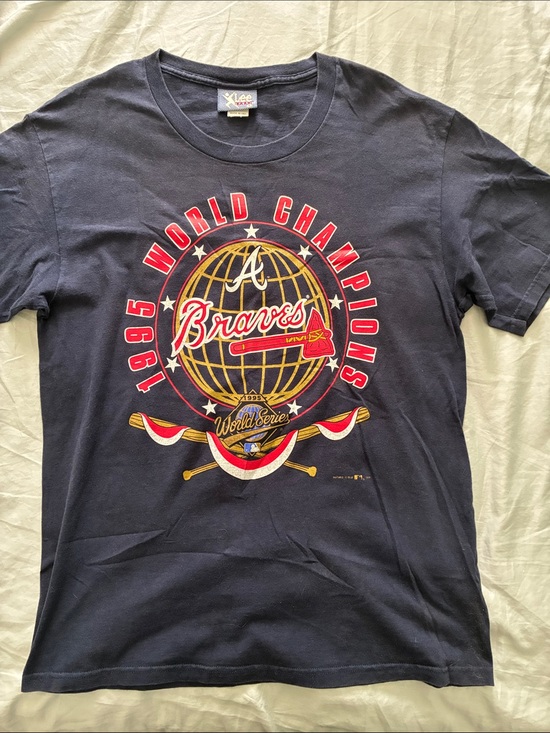 Lee Other - Vintage 1995 Atlanta Braves World Series Champions t-shirt